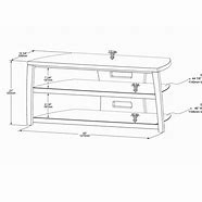 Image result for Black Glass TV Stand 50 Inch