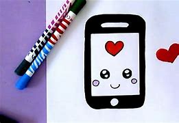 Image result for Simple iPhone with Apps Drawing