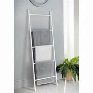 Image result for ladders towels racks