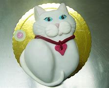 Image result for White Cat Cake