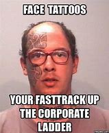Image result for Face Tattoo Meme