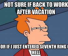 Image result for Back From Vacation Meme Office-Appropriate
