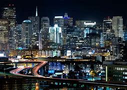 Image result for San Francisco City at Night