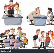 Image result for People Working Clip Art Free