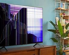 Image result for Broken Flat Screen TV Samsung