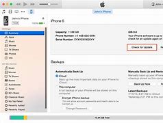 Image result for iTunes How to Update iPhone to Lower iOS