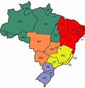 Image result for Mapa Do Brasil Legenda