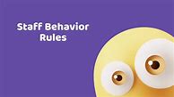 Image result for Rules for Staff