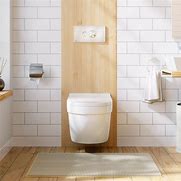 Image result for Wall Hung Toilet Front Picture