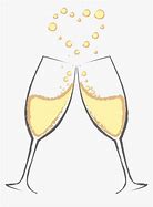 Image result for Champagne and Glasses Clip Art
