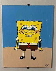 Image result for Spongebob Painting