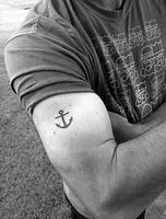 Image result for easy anchors tattoos