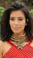 Image result for Kim Kardashian Gold Choker