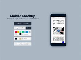 Image result for Mobile Mockup Free