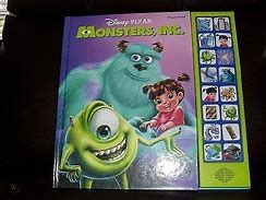 Image result for Monsters Inc Play a Sound Book