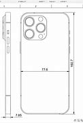Image result for iPhone 14 Pro Detailed Dimensions