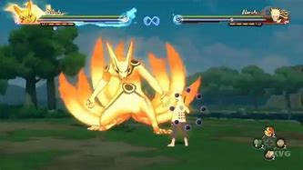 Image result for Naruto Nine Tails Transformation