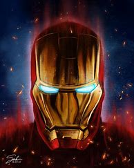 Image result for Iron Man Portrait