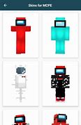 Image result for Among Us Skins Minecraft PE