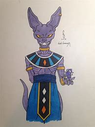 Image result for Dragon Ball Z Lord Beerus Drawings