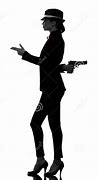 Image result for Female Gangster Silhouette