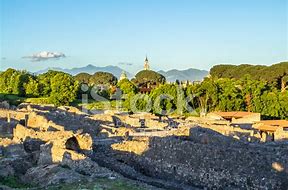 Image result for Pompeii Italy Ruins Overhead View