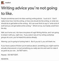 Image result for Writing Advice