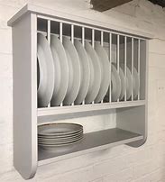 Image result for Wall Mounted Plate Display Rack