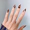 Image result for Purple Marble French Tip Nails Coffin