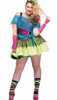 Image result for Plus Size 80s Costumes