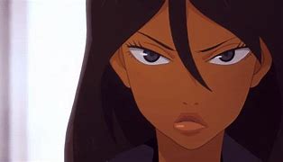 Image result for Black Anime Couple Characters GIF