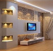 Image result for Big Screen TV Executive Living Room