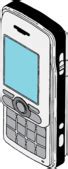 Image result for Portable Phone Clip Art