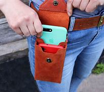 Image result for Leather iPhone Carriers