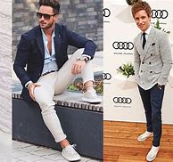 Image result for Suit Jacket with Chinos