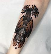 Image result for Traditional Bat Head Tattoo