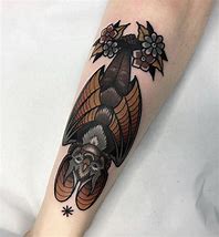 Image result for Bat Thigh Tattoo