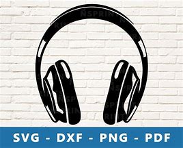 Image result for DJ Headphones SVG