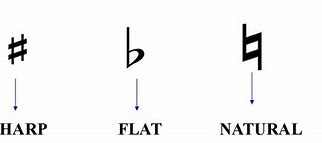 Image result for Sharp Flat and Natural Notes