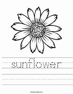 Image result for Color by Number Sunflower Printable