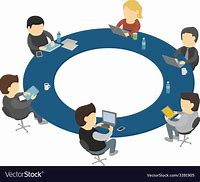 Image result for Cartoon Round Table Discussions