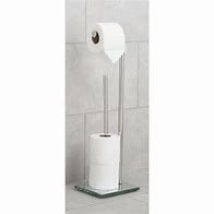 Image result for Glass Toilet Roll Holder