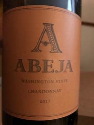 Image result for Abeja Chardonnay
