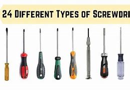 Image result for Screwdriver Screw