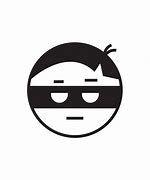 Image result for Robber Emoji Transparent