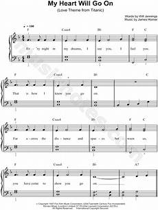 my will go on c dion quot my will go on quot sheet easy piano my will go on c dion quot my will go on quot sheet easy piano