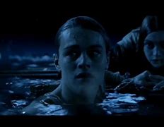 Image result for Titanic Jack and Rose in Water