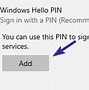 Image result for Windows Hello Pin