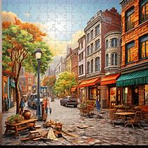 Image result for Cityscape Jigsaw Puzzles