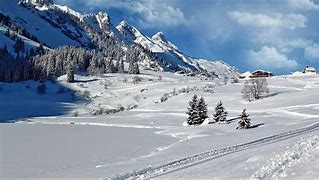 Image result for Winter Mountain Scene